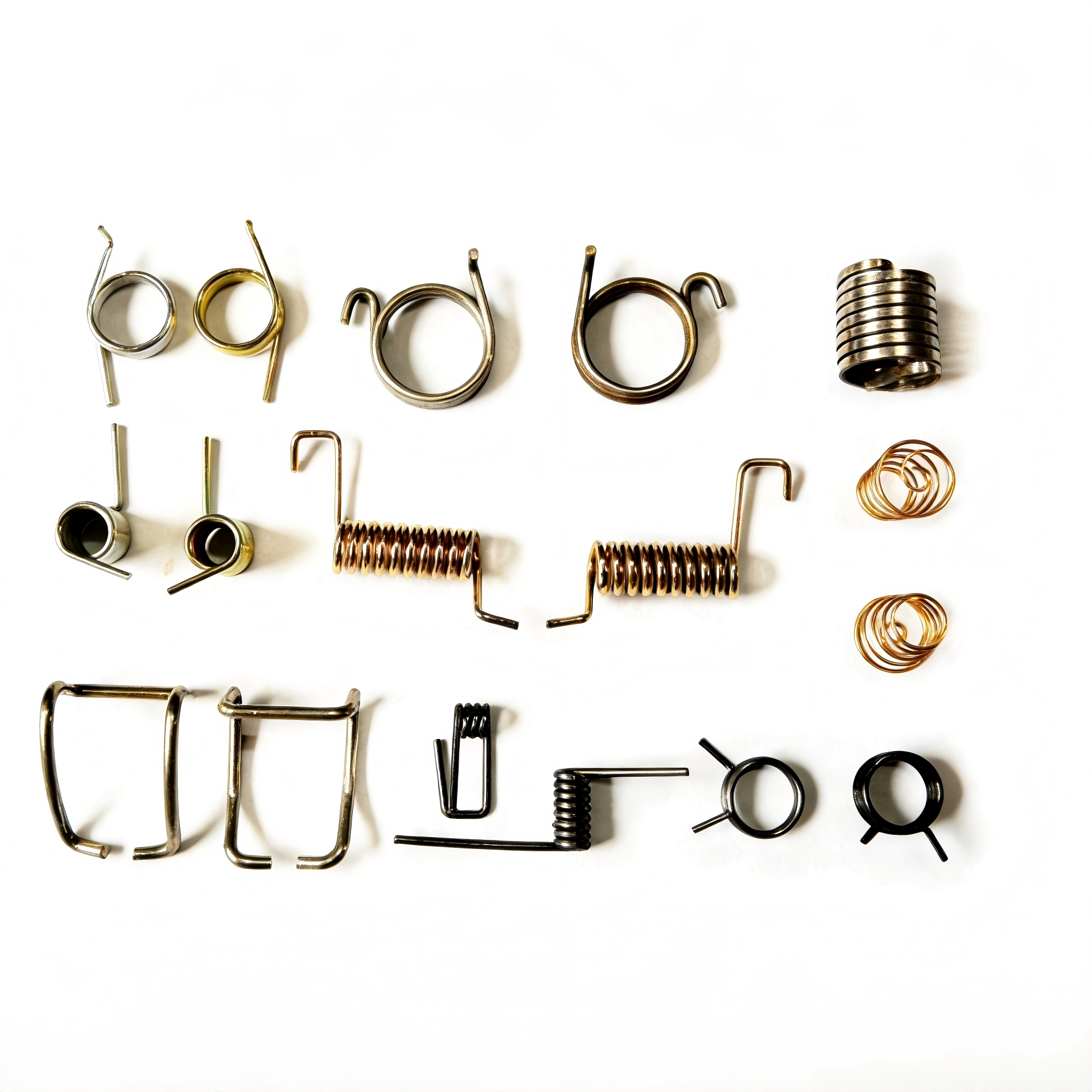 Custom-shaped spring - huntspring